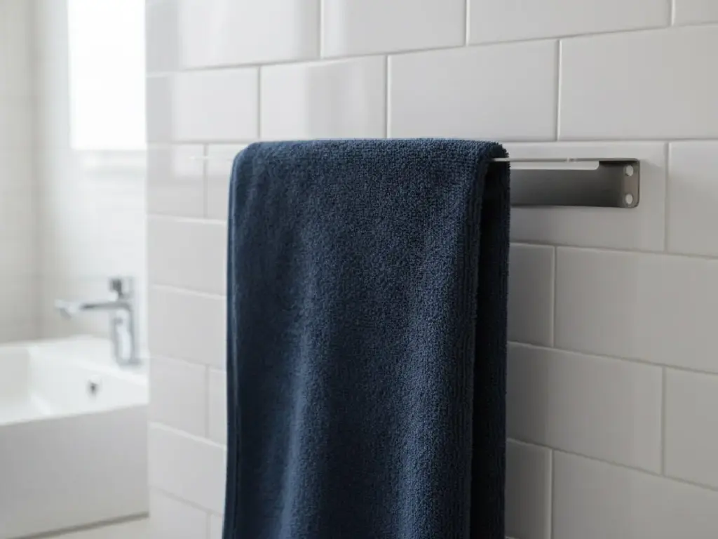 Toallero sencillo baño