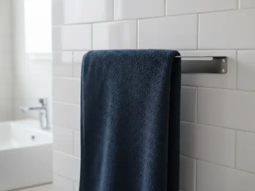 Toallero sencillo baño